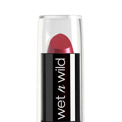 wet n wild Silk Finish Lipstick, Hydrating Rich Buildable Lip Color, Formulated with Vitamins A,E, & Macadamia for Ultimate Hydration, Cruelty-Free & Vegan - A Short Affair