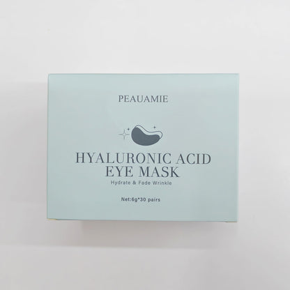PEAUAMIE Under Eye Patches Gold and Hyaluronic Acid for puffy eyes,Rose Eye Masks for Dark Circles and Puffiness skin care Smooth Wrinkles products 30 Pairs