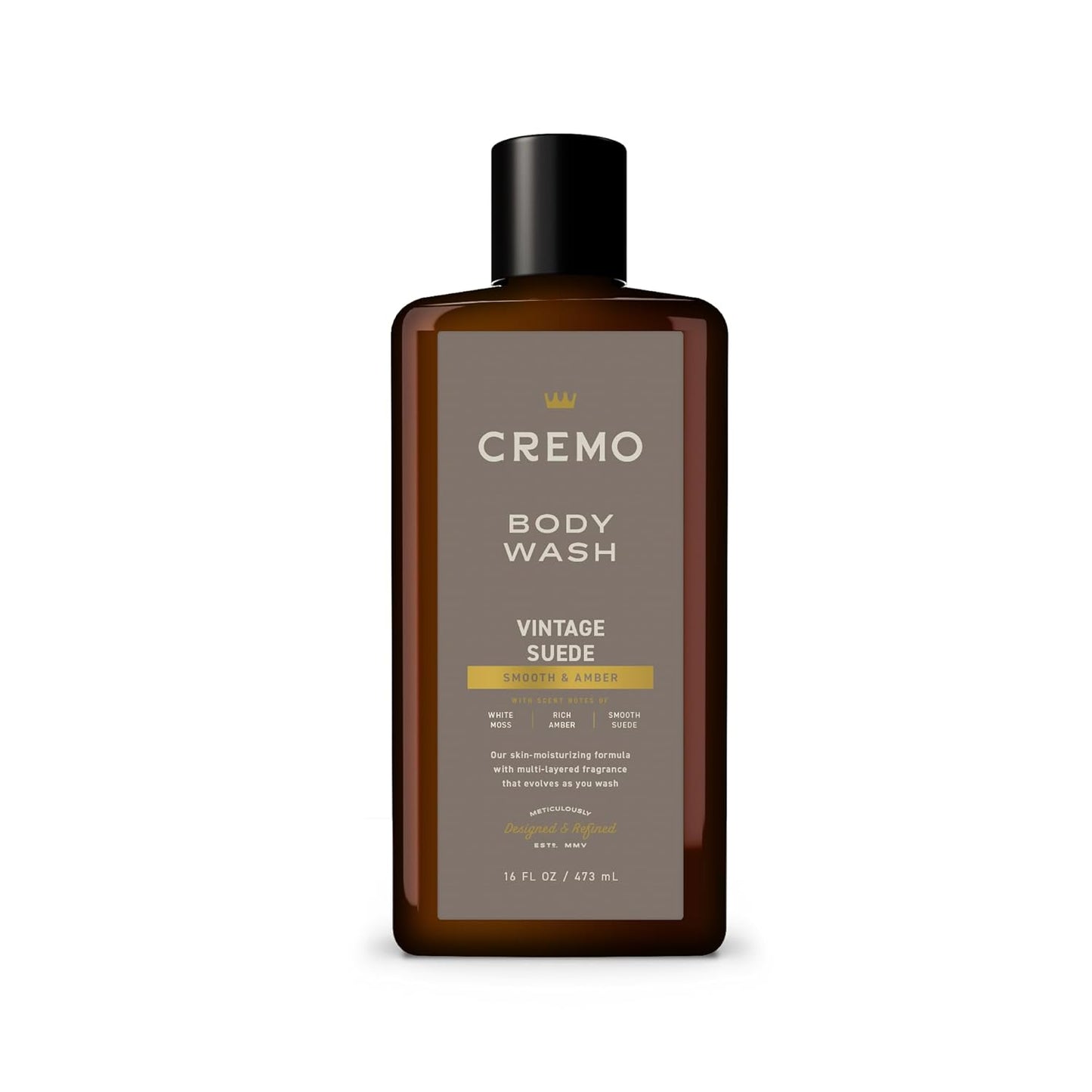 Cremo Body Wash for Men, Cypress Santal, 16 Fl Oz