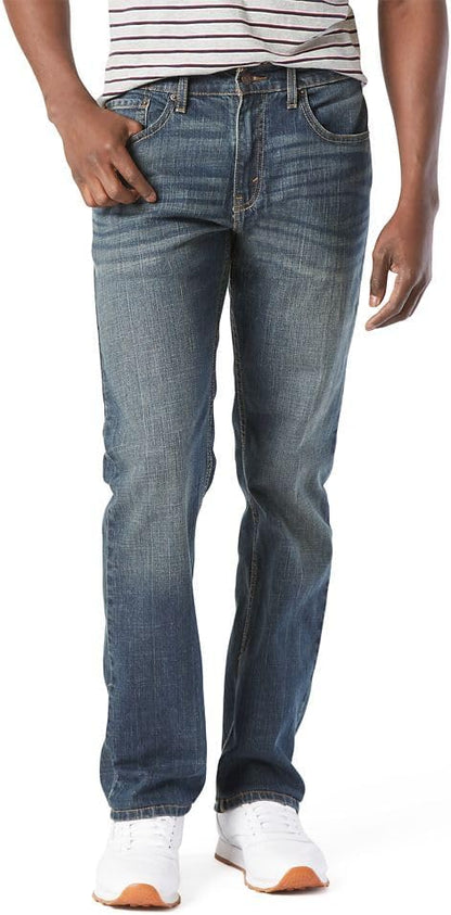 Levi Strauss Signature Gold Men's Relaxed Fit Flex Jeans