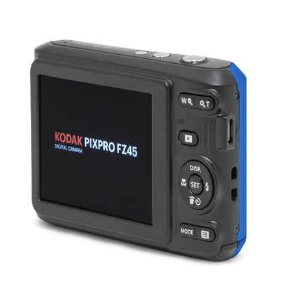 KODAK PIXPRO FZ45 16MP Compact Digital Camera, 4X Optical Zoom, AA, White