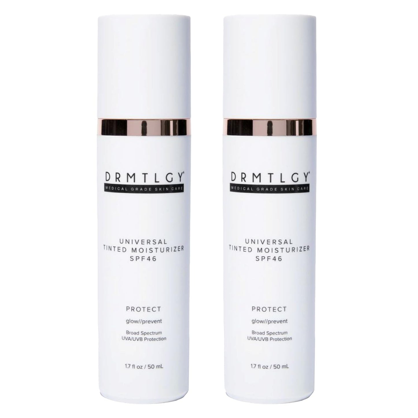 DRMTLGY Universal Tinted Moisturizer SPF 46, Dewy Tinted Sunscreen