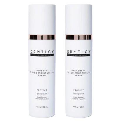 DRMTLGY Universal Tinted Moisturizer SPF 46, Dewy Tinted Sunscreen
