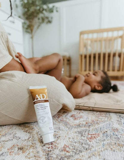 A+D Original Diaper Rash Ointment Prevents & Treats Diaper Rash, Moisturizing Skin Protectant with Vitamins A & D, Healing Skin Ointment for Dry and Cracked Skin 4oz