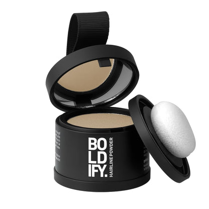 Boldify Hairline Powder, Root Touch Up Hair Color Light Blonde 4g