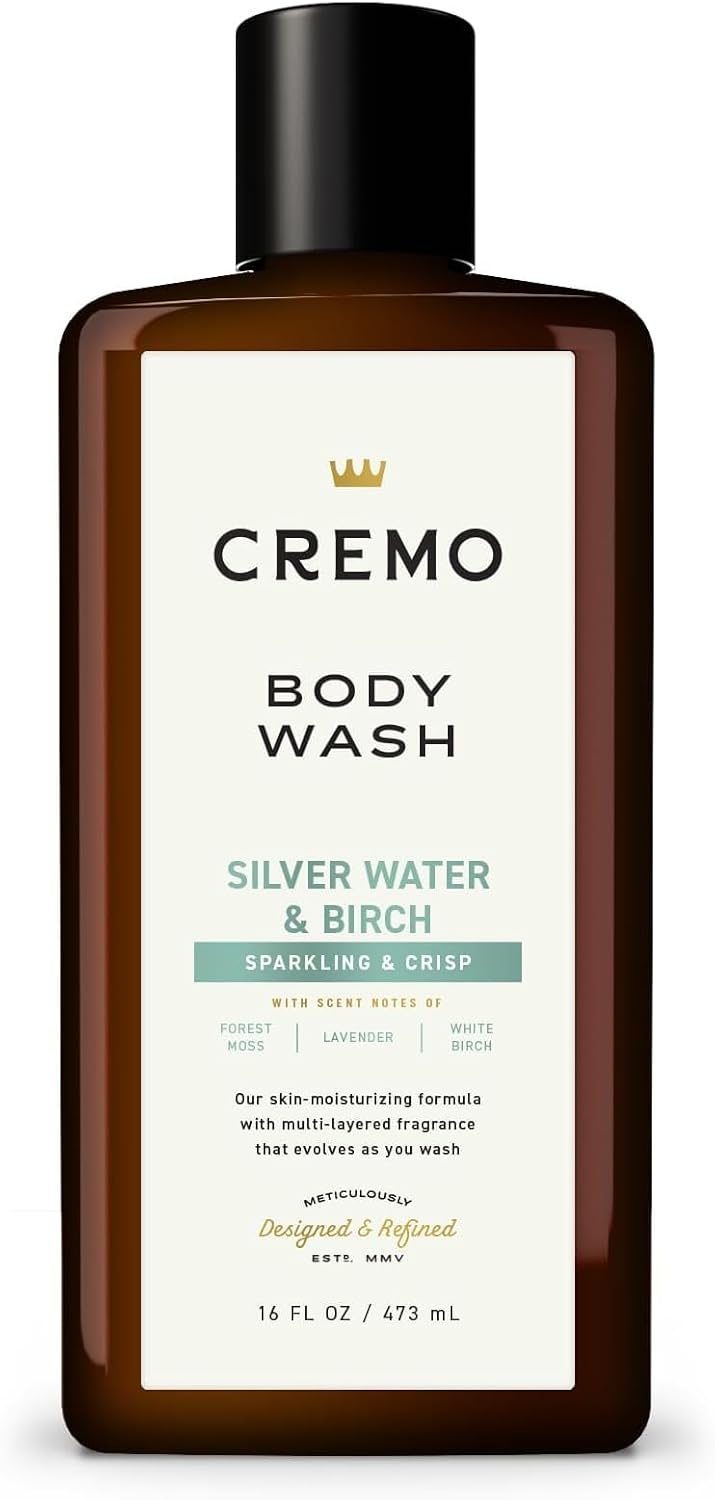 Cremo Body Wash for Men, Cypress Santal, 16 Fl Oz