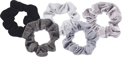 Kitsch Ultra-Petite Satin Scrunchies for Women - Eucalyptus, 6pcs
