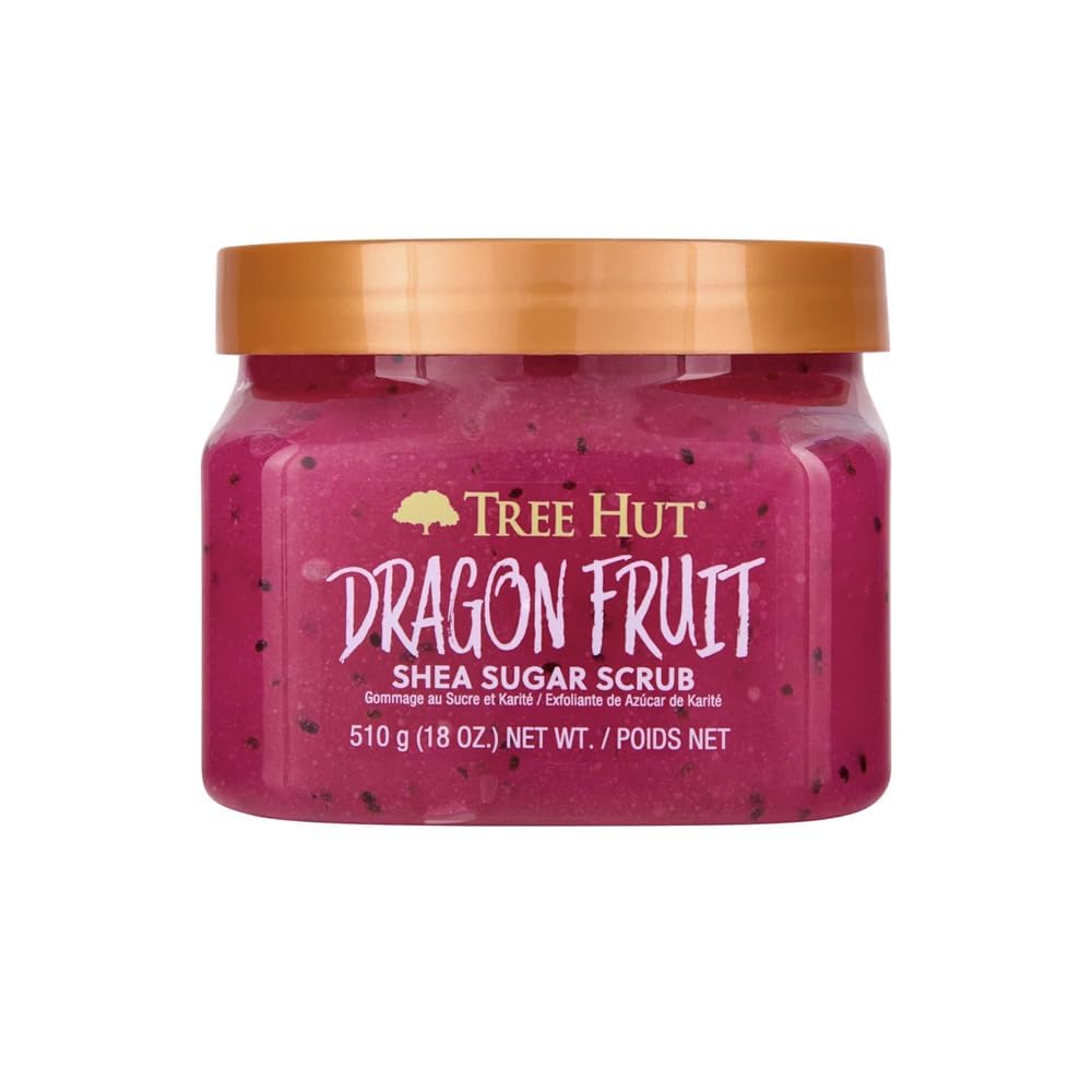 Tree Hut Body Scrub for Women, Pink Hibiscus, 18 Oz