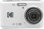KODAK PIXPRO FZ45 16MP Compact Digital Camera, 4X Optical Zoom, AA, White