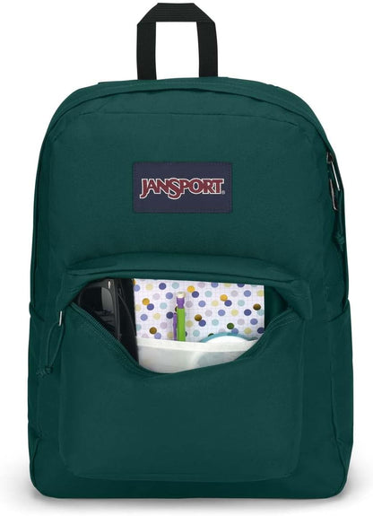 JanSport SuperBreak One Backpack - Durable, Lightweight Bookbag with 1 Main Compartment, Front Utility Pocket with Built-in Organizer - Premium Backpack, Bad Bows