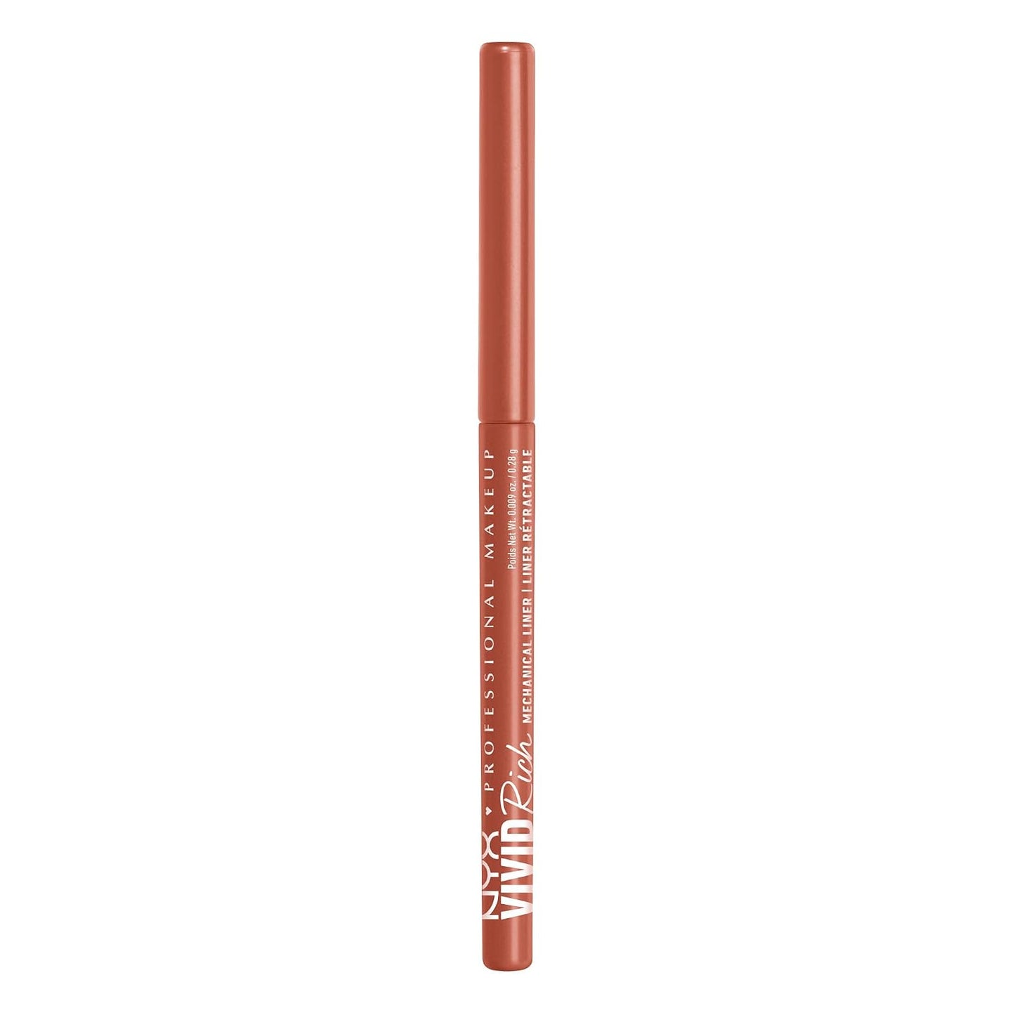 NYX PROFESSIONAL MAKEUP Mechanical Eye Pencil,Vivid Rich Mechanical, Creamy Retractable Eyeliner - Always Onyx, Black Eyeliner
