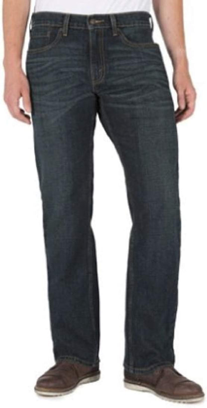 Levi Strauss Signature Gold Men's Relaxed Fit Flex Waistband Jeans