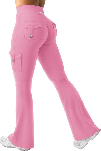 YEOREO CoreFlex Women Workout Flare Leggings