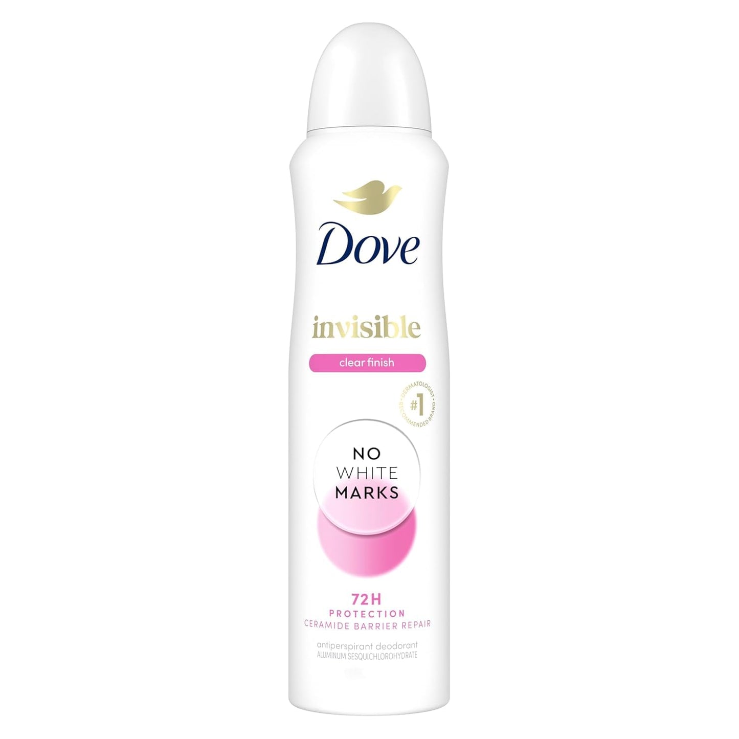 Dove Invisible Antiperspirant Dry Spray Clear Finish 3PK 3.8 oz