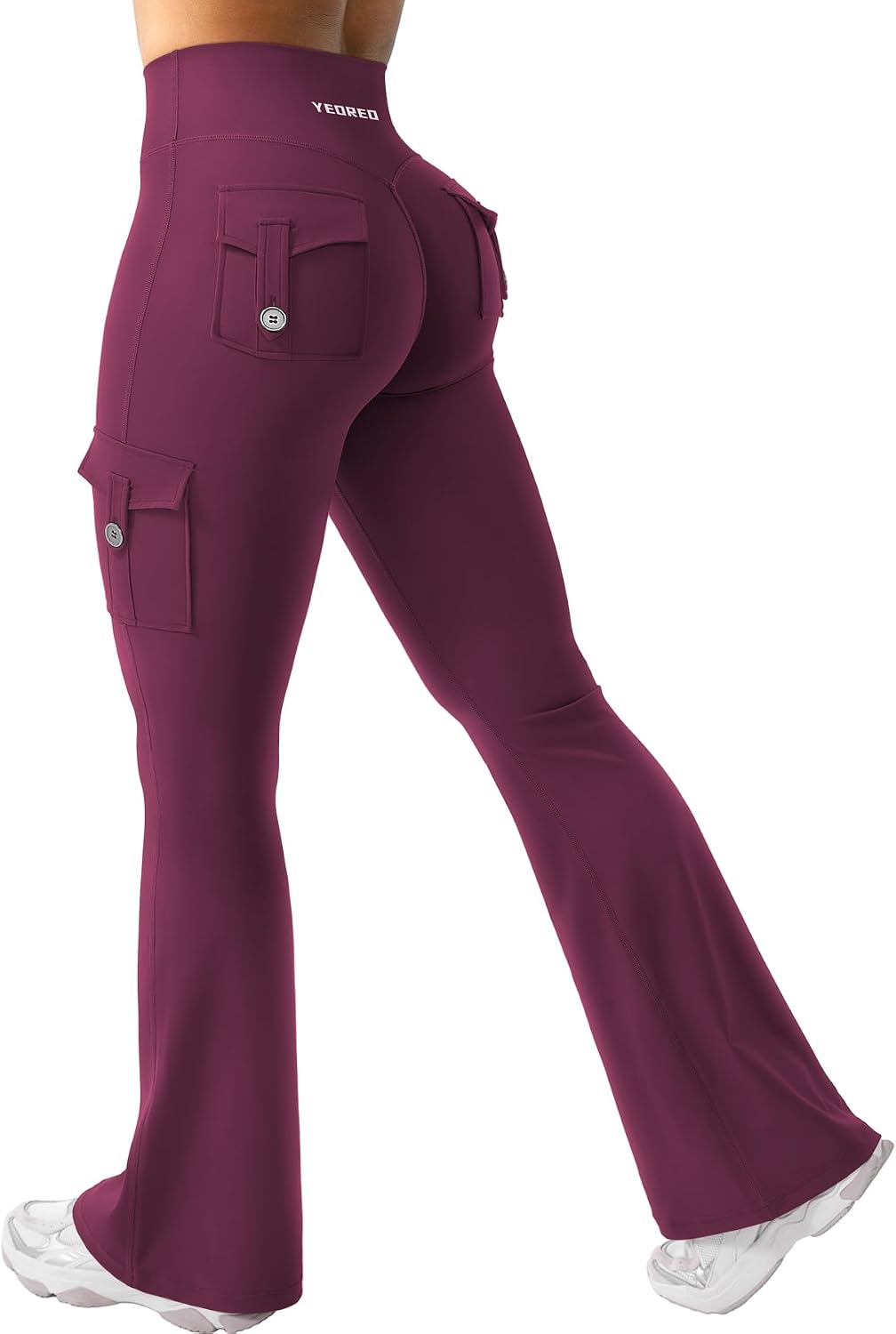 YEOREO CoreFlex Women Workout Flare Leggings