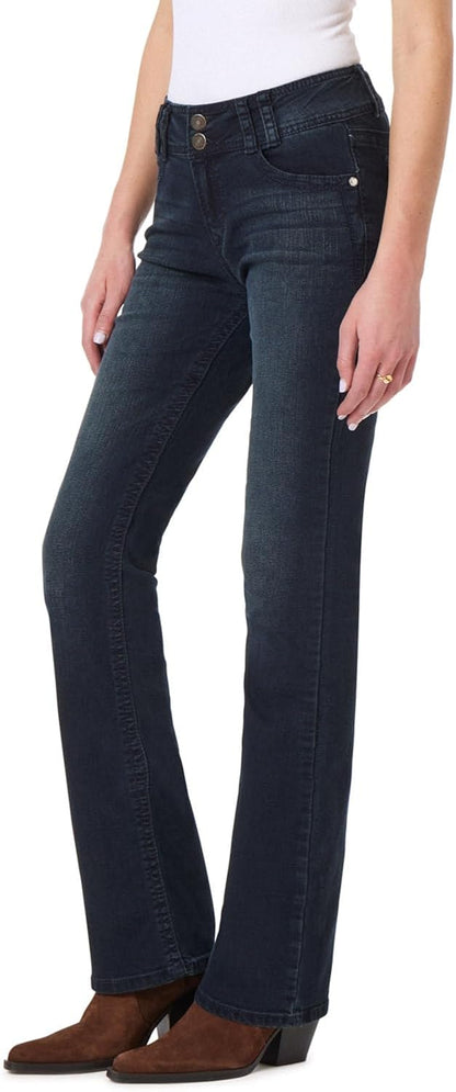 WallFlower Luscious Curvy Bootcut Jeans for Women, Sizes 0-24
