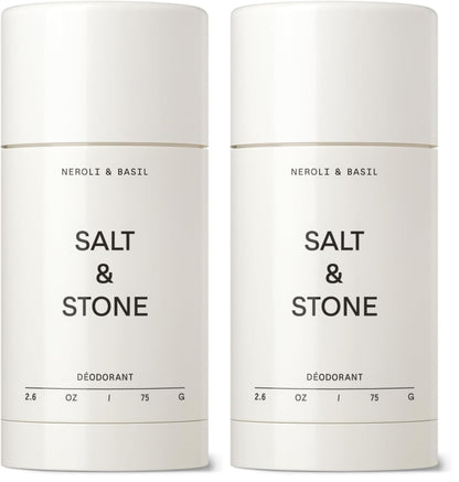 Salt & Stone Aluminum-Free Deodorant, Women & Men Santal & Vetiver 2.6 oz