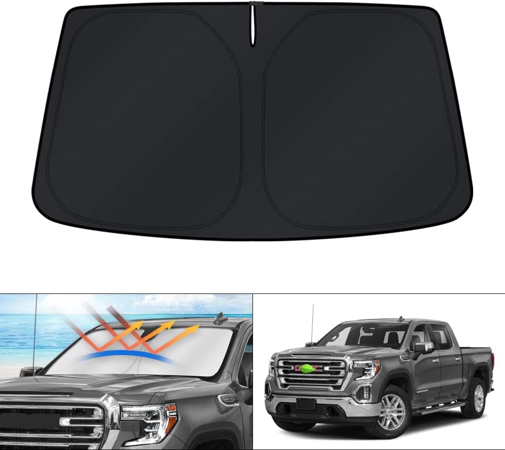 KUST Windshield Sun Shade for 2016 2017 2018 2019 2020 2021 2022 BMW X1 F48 Accessories Custom Fit Sunshade Foldable Window Sun Visor Protector Blocks UV Rays Keep Your Car Cooler
