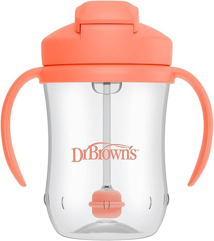 Dr. Brown's Milestones Baby's First Straw Cup, Blue, 1-Pack