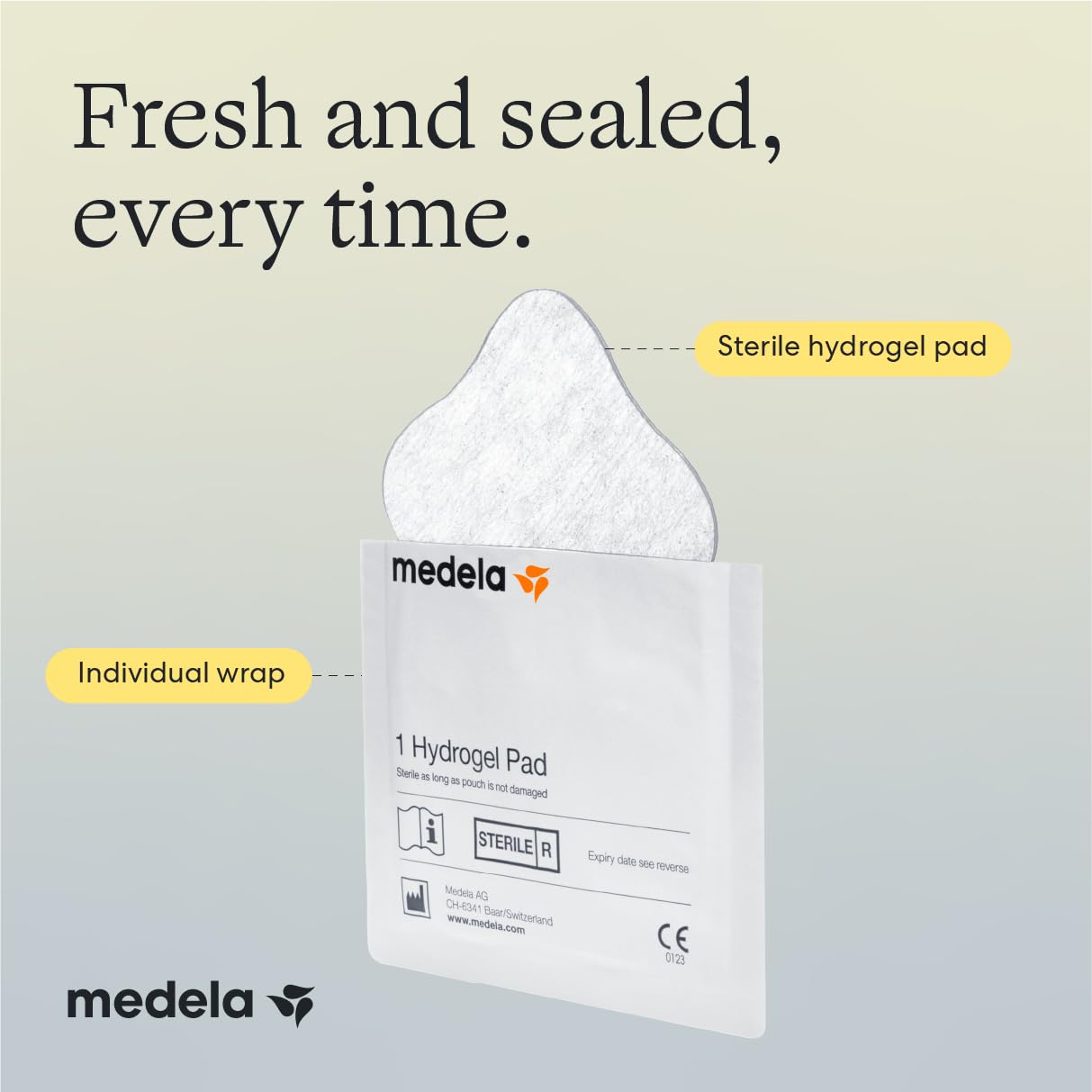 Medela Nipple Rescue Kit, Purelan Lanolin Nipple Cream 7g + 2 Hydrogel Pads