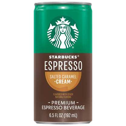 Starbucks Espresso & Cream, 6.5 Fl Oz Cans (Pack of 12)