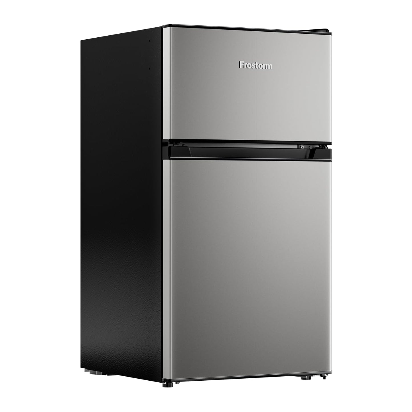 3.2 Cu Ft Mini Fridge with Freezer, Single Door Upright Freezer