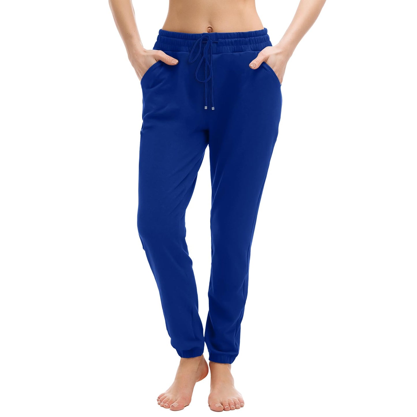 Walifrey Joggers with Pockets, Drawstring Sweatpants Women