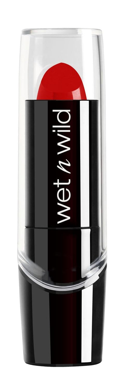 wet n wild Silk Finish Lipstick, Hydrating Rich Buildable Lip Color, Formulated with Vitamins A,E, & Macadamia for Ultimate Hydration, Cruelty-Free & Vegan - A Short Affair