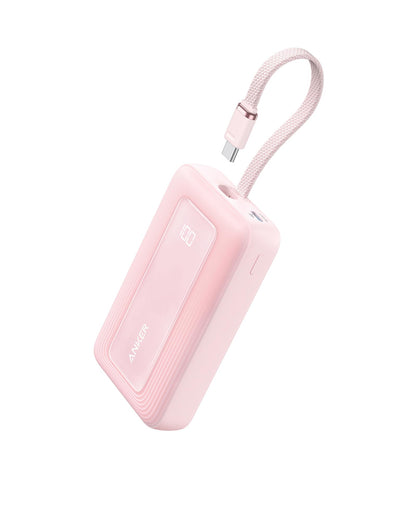 Anker Zolo Power Bank,20,000mAh 30W Portable Charger with Built-in USB-C