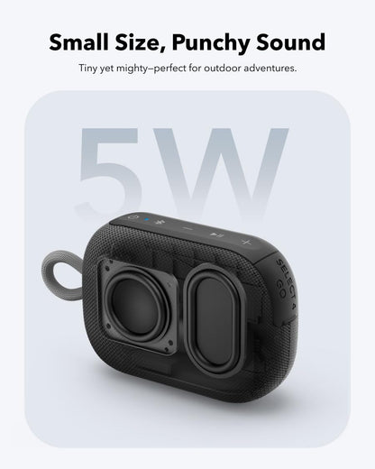 Soundcore Select 4 Go Bluetooth Shower Speaker by Anker, IP67