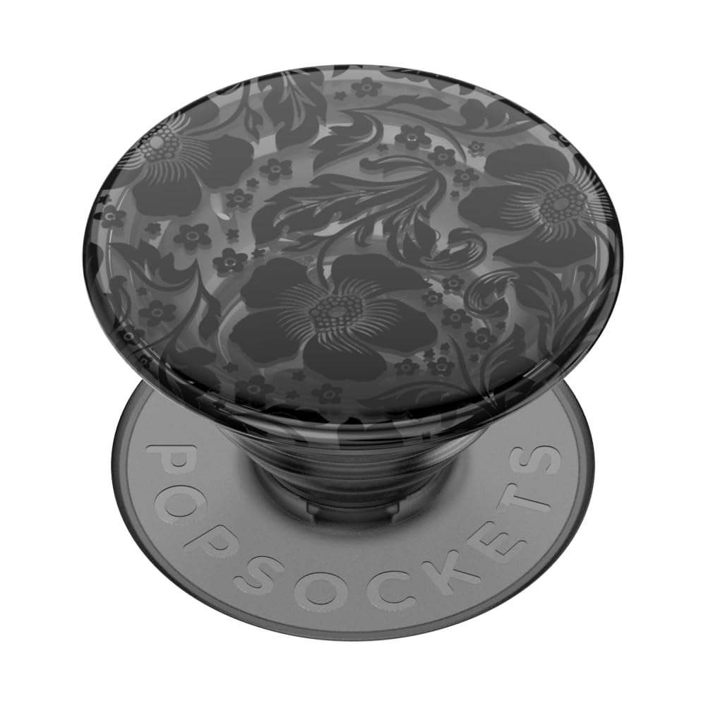 PopSockets Adhesive Phone Grip, Holder- Lace Noir