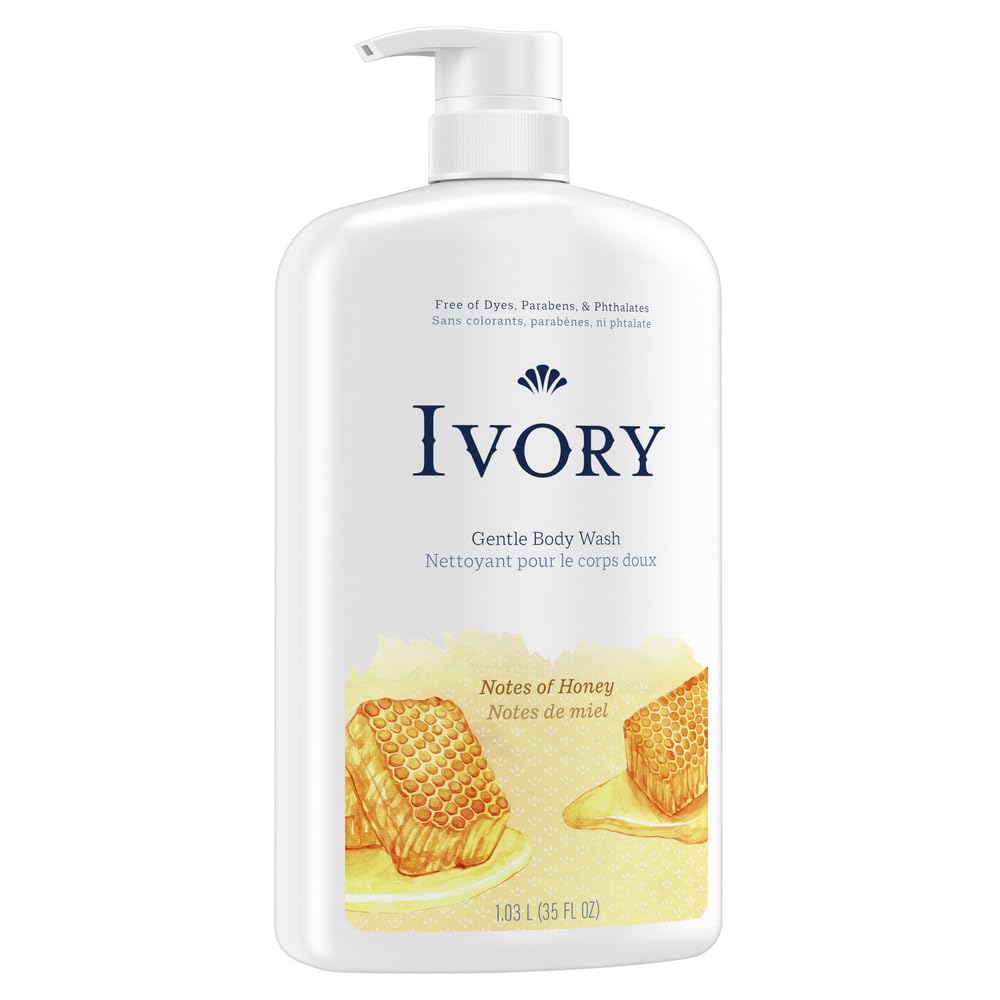 Ivory Body Wash Designed for the Whole Family, Jojoba Scent, 35 oz