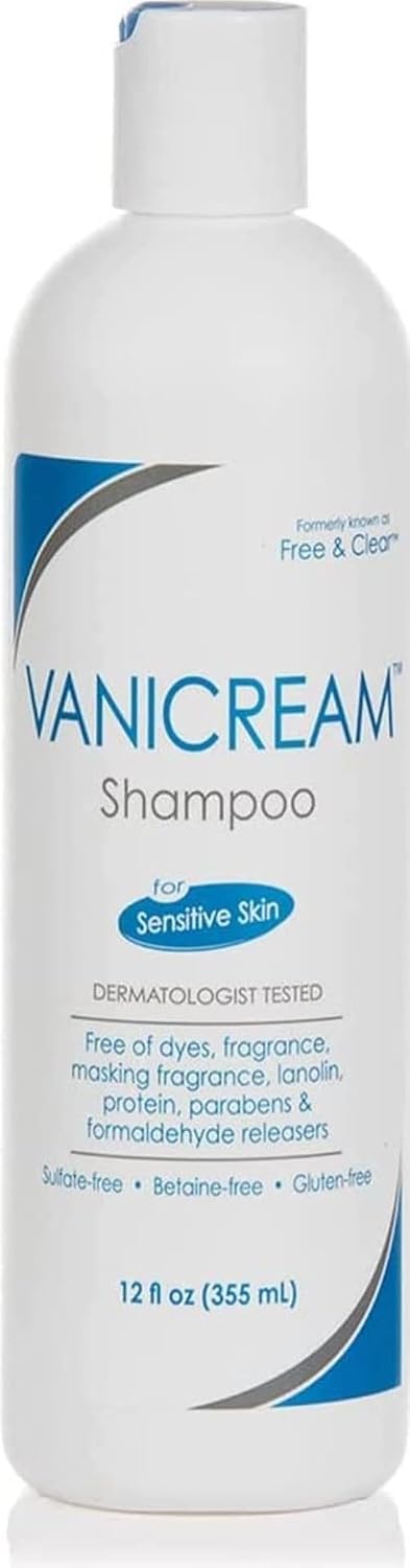 Vanicream Shampoo, Helps Remove Oil, Flaking and Build-Up, 12 Fl Oz