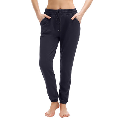 Walifrey Joggers with Pockets, Drawstring Sweatpants Women