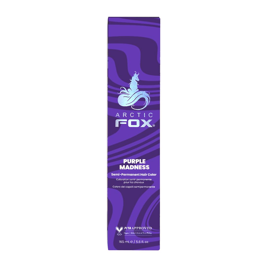 ARCTIC FOX Semi-Permanent Hair Dye - Sunset Orange, Vegan - 2 x 8 oz