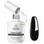 Beetles 2 Pcs 15ml No Wipe Gel Top Coat and Base Coat Set