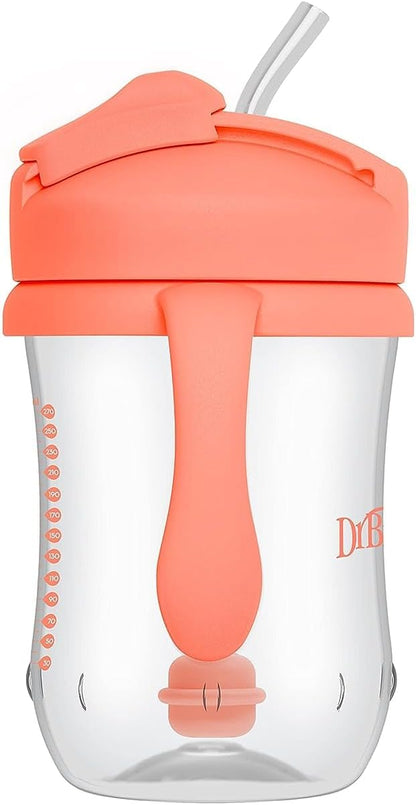 Dr. Brown's Milestones Baby's First Straw Cup, Blue, 1-Pack