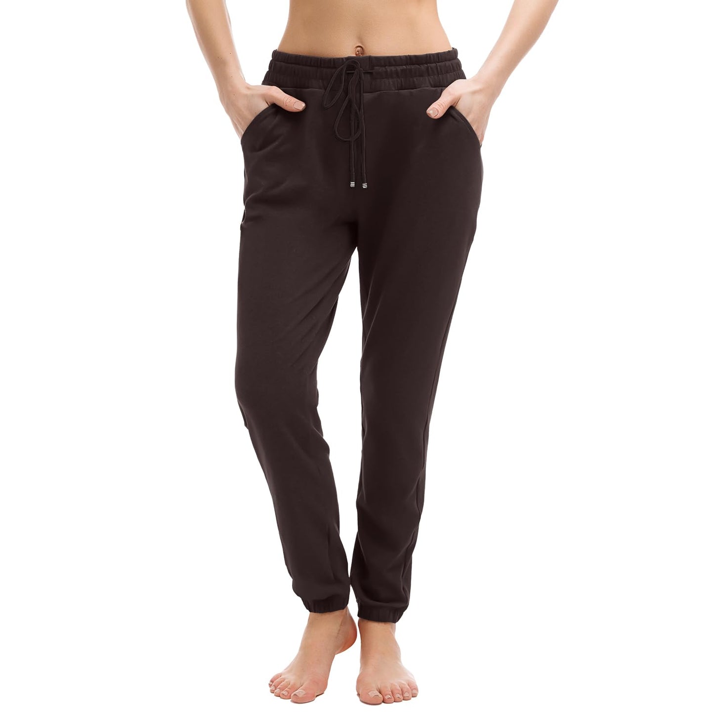 Walifrey Joggers with Pockets, Drawstring Sweatpants Women