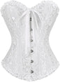frawirshau Women's Overbust Costume Corset Renaissance Victorian