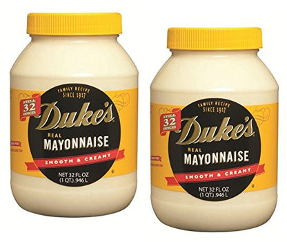Duke’s Real Mayonnaise Jar – Original Smooth & Creamy Taste, 48 Ounce (Pack of 1)