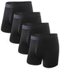 BAMBOO COOL Men's Boxer Briefs Ultra Breathable Underwear Multipack