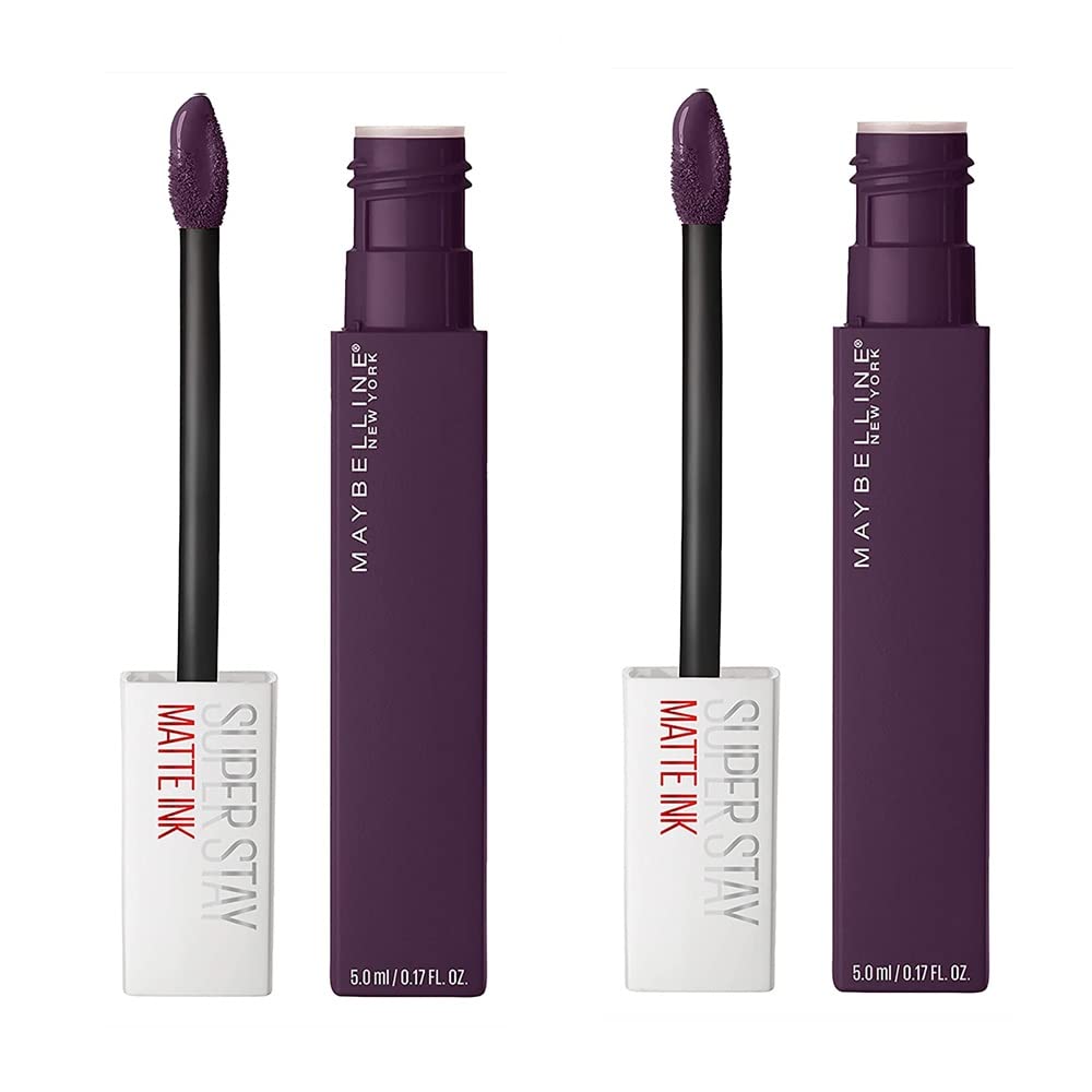 Maybelline Super Stay Matte Ink Liquid Lipstick Makeup, Long Lasting High Impact Color, Up to 16H Wear, Mover, Brown, 1 Count, Packaging May Vary
