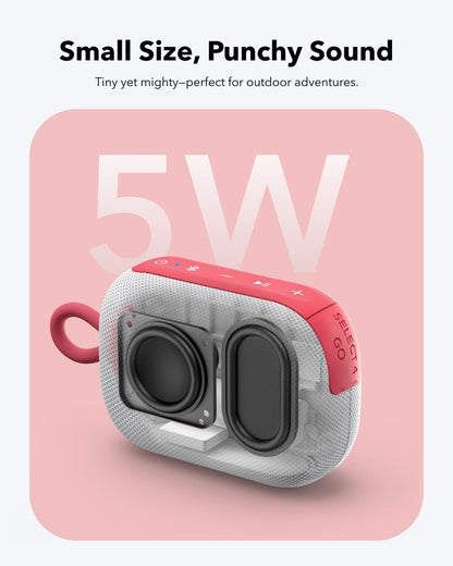 Soundcore Select 4 Go Bluetooth Shower Speaker by Anker, IP67