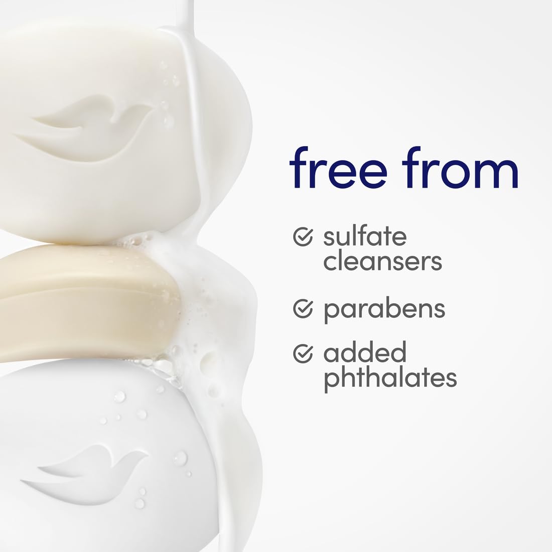 Dove Beauty Bar Soap Original 8 Count for Soft, Smooth Skin, with 1/4 Moisturizing Cream 3.75 oz | Moisturizing beauty bar with ¼ moisturizing cream for soft, smooth skin on face, body and hands