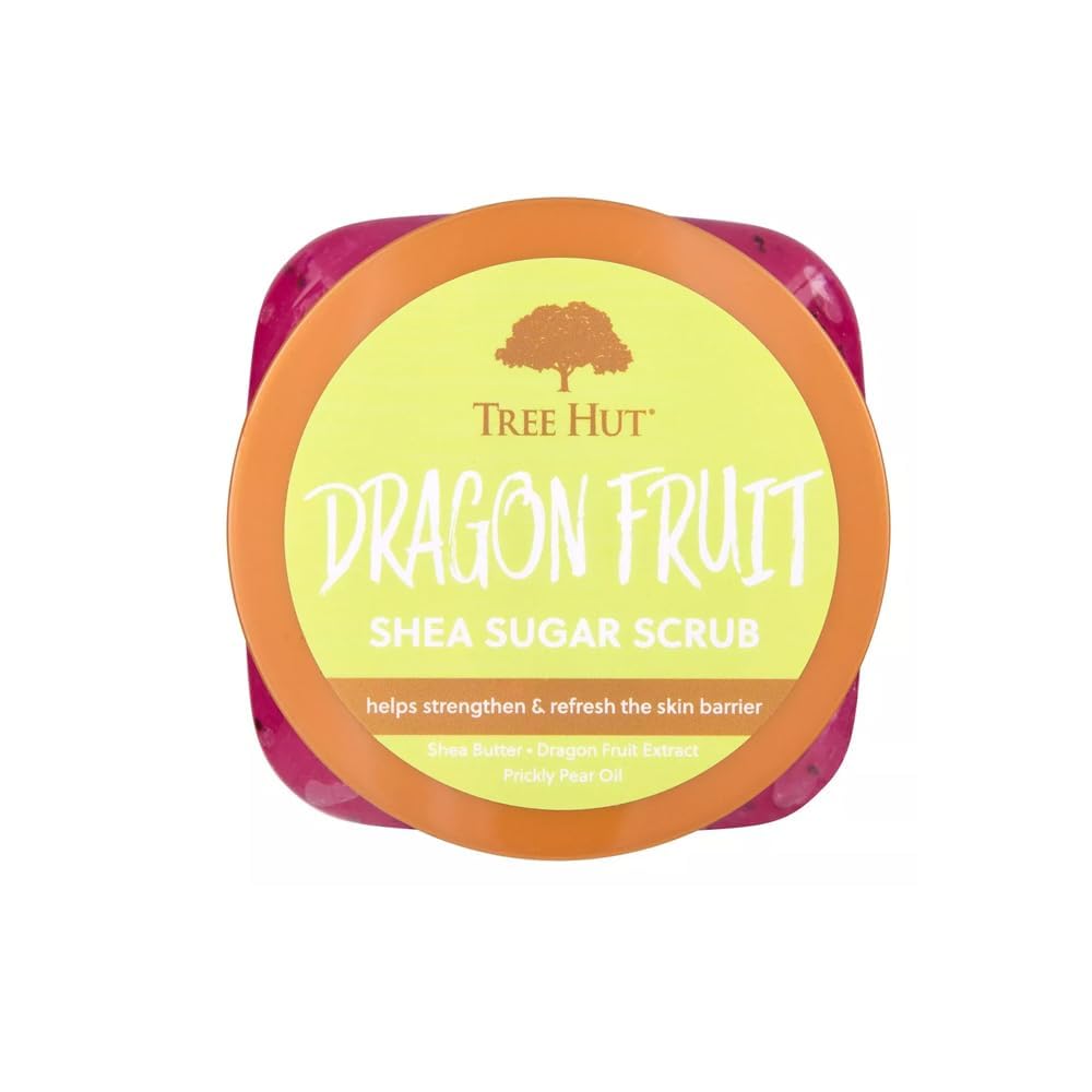 Tree Hut Body Scrub for Women, Pink Hibiscus, 18 Oz