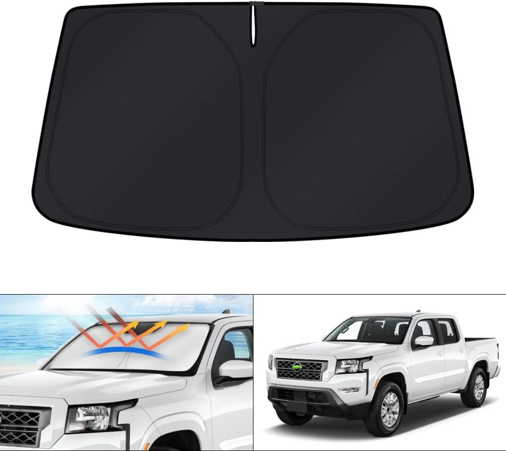 KUST Windshield Sun Shade for 2016 2017 2018 2019 2020 2021 2022 BMW X1 F48 Accessories Custom Fit Sunshade Foldable Window Sun Visor Protector Blocks UV Rays Keep Your Car Cooler