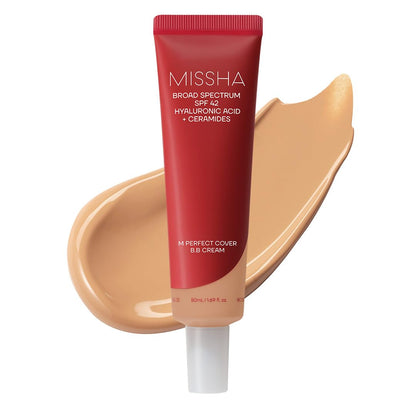 MISSHA M Perfect Cover BB Cream No.23 Natural Beige SPF 42 PA+++ 1.69 oz