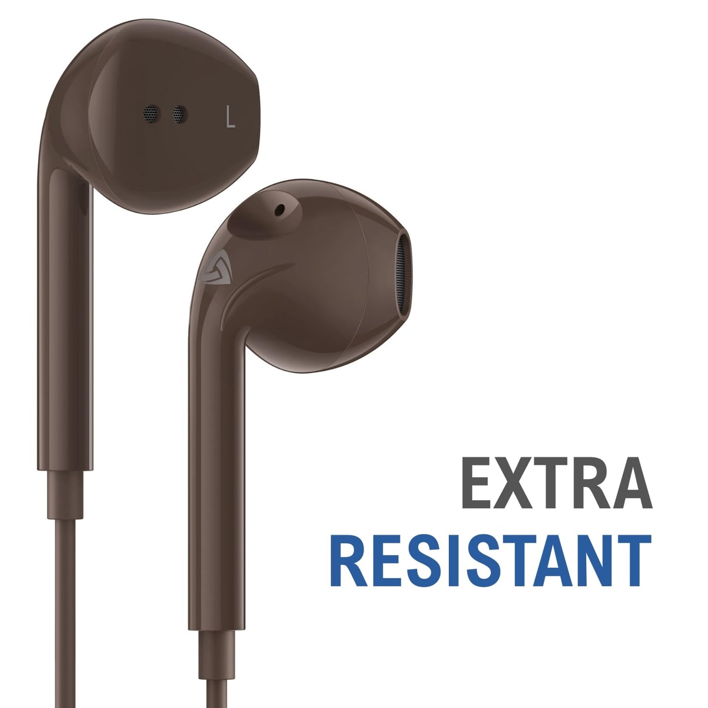 LUDOS Zenith USB C Headphones for iPhone 17 16 15 Pro Max Plus Air iPad Pro Air, 5 Years Warranty, USB-C Earbuds for Samsung Galaxy S24 S23 Ultra S22 S21 S20 A55 A54 A53, USB Type C Earphones - White