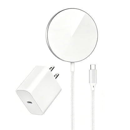 Magnetic Wireless Charger for iPhone,2 Pack Apple Magsafe Charger 10FT Long