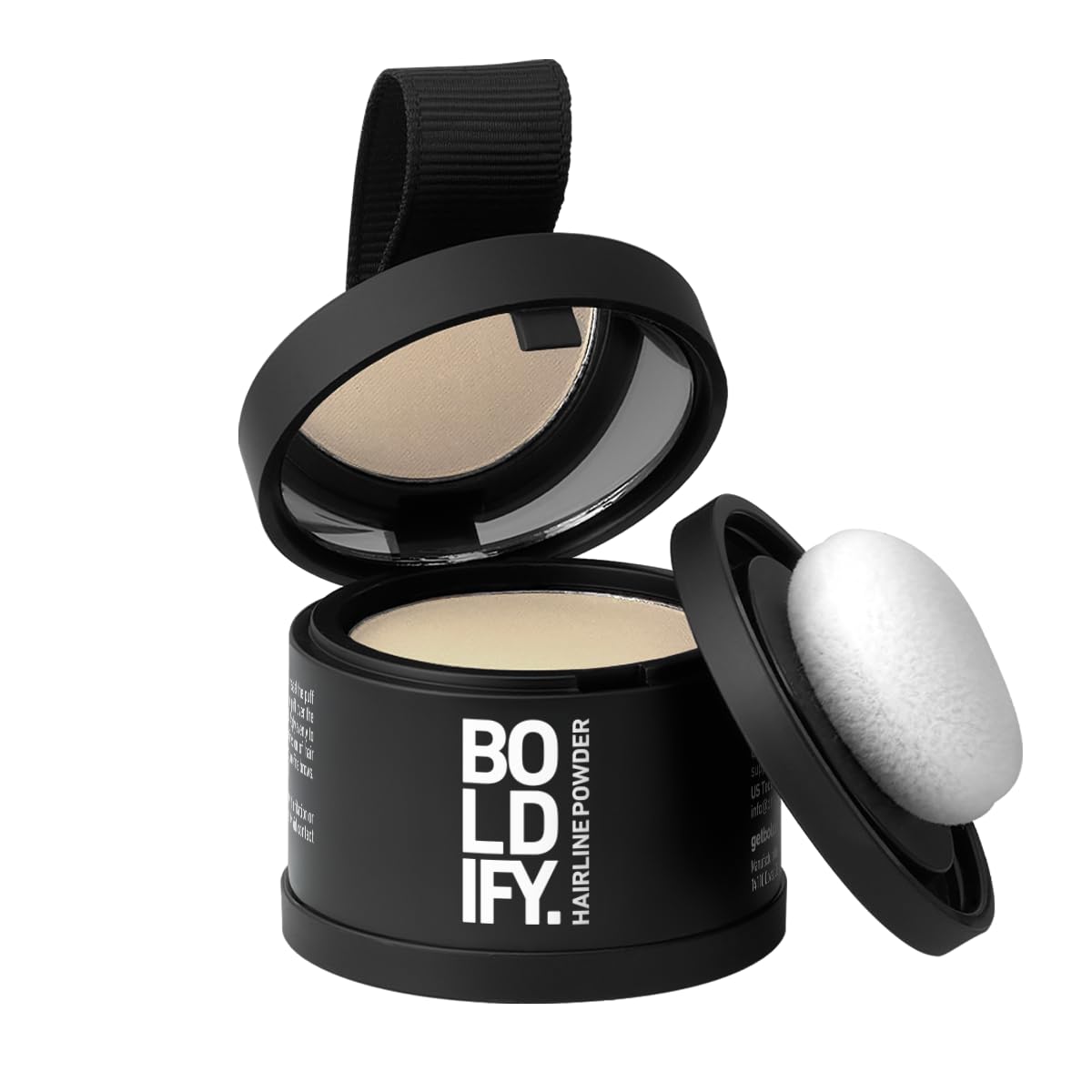Boldify Hairline Powder, Root Touch Up Hair Color Light Blonde 4g